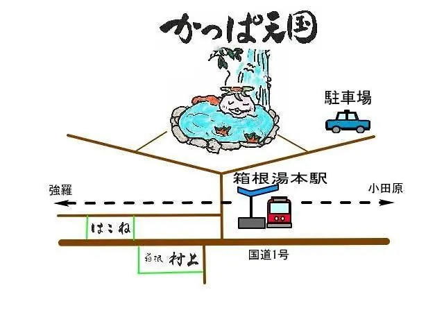 Kappa Tengoku Hakone Estalagem